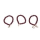 thumbnail image 2 of 3 uds abalorio para teléfono con cuentas 12mm 3 estilos perla de resina elegante estilo moderno cordón para teléfono con cuentas para llavero de teléfono rojo vino oscuro, 2 of 8