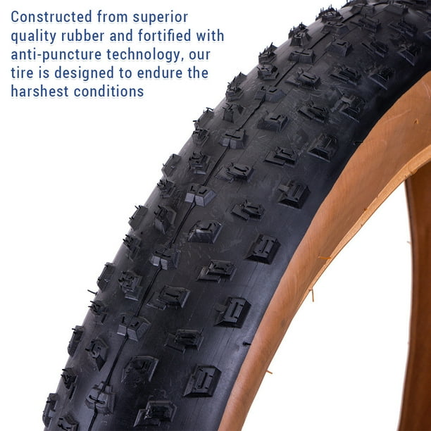 JILUER tire Tire Rubber Bike Tires Snow Tire 20 X 4.0 Fat Bike Tire X 4.0 Inch 4.0 Inch Fat Outer Tube Inner Mewmewcat Tube Inner Tube Mountain Snow Bike Qisuo Buzhi Tube