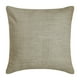 thumbnail image 3 of Fundas de almohada decorativas HomeCentric plateadas de 35 x 35 cm (14 x 14 pulgadas), de terciopelo de doble cara, de lino y con cremallera superior para sofá, diseño moderno de patrón liso -, 3 of 5