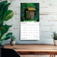 thumbnail image 5 of Outhouses | 2027 12x24" (Hanging) Wall Calendar | English/French Bilingual, 5 of 9