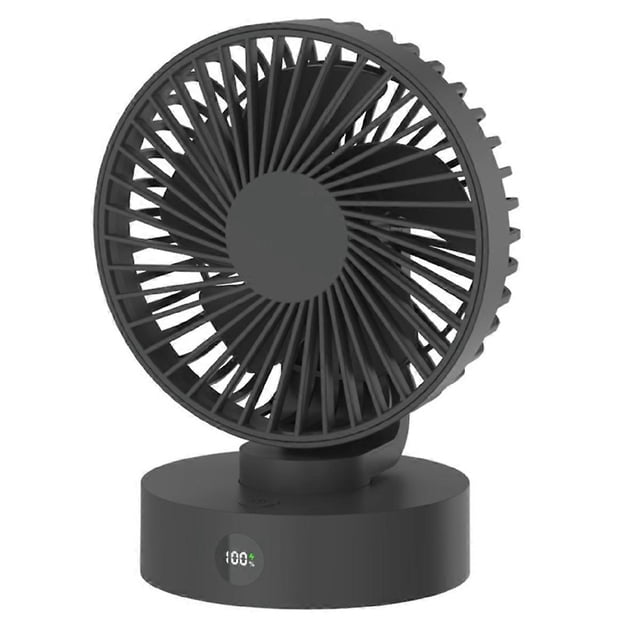 Summer New Product Portable Desktop Fan Compact USB Adjustable for Home Use Smart Digital Display Mi