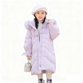 thumbnail image 2 of LNMQLPDBS Toddler Girl Coats Teen Boy Hoodie Baby Boy Snowsuit Teen Hoodies Boys Boy Clothes 3t Size 10/12 Girls Clothes Kids Clothes for Girls 7-8, Purple 5-6 Years, 2 of 5