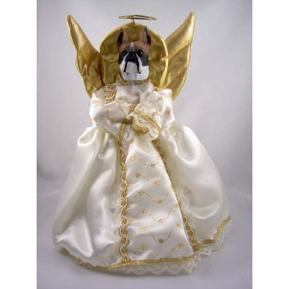 Conversation Concepts Boxer Brown Angel Tree Topper