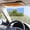 1#, variant on Pnellth Car Sun Visor Anti-Glare Blocker UV Fold Flip Down High Clarity Clear View Sunshade