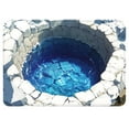thumbnail image 1 of Hearth & Gear 3D Stereoscopic Floor Mat For Home Bathroom Absorbent And Non Mat Easy To Clean And Dirt Entrance Door Mat Rug for Classroom Non Rugs for Living Room Fall Blanket Throw Floor Rug Large, 1 of 6