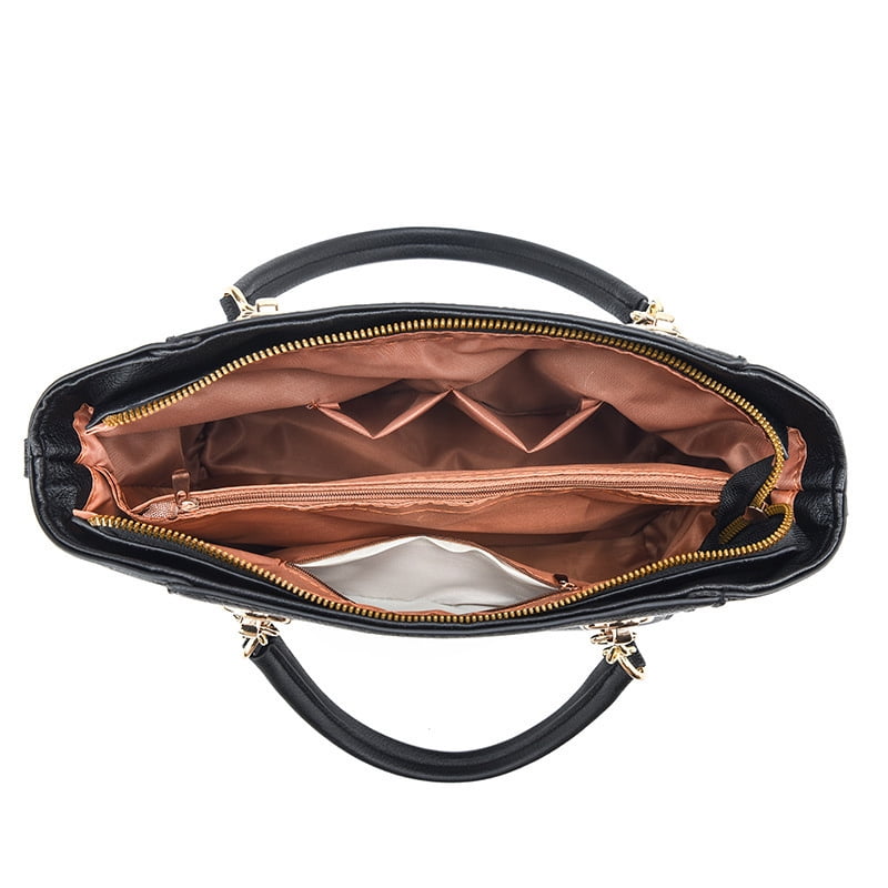 GASTROPOD Womens Ladies Tote Bag Fashion Shoulder Tote Leather Handbags Purse Sets Large Crossbody Bags Ladies Satchel Purse and Wallet Set for Women Purses