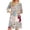 Army Green(Vintage Floral Print), variant on Zipper Women's Robes Lightweight 3/4 Length Sleeve Womens Bathrobe Zipper Front Knee Length Vintage Floral Print Casual Pajama Sleepwear with Pockets Cyan XXL