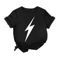 thumbnail image 1 of T-Shirt pour Femmes Ample à Col Rond en Coton à Manches Courtes Haut T-Shirt, 1 of 3