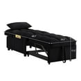 thumbnail image 2 of Luckhao 4-in-1 Convertible Sofa Bed for Adults, Adjustable Pull-Out Lounge with Storage & Pillows, 2 of 9