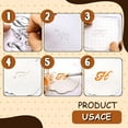 thumbnail image 5 of 3 PCS Making Cake Decoration 26 Alphabet Clear Letter Stamps Stamp Cards Craft Card Transparent A to Z Alphabets Stamps Set for Scrapbooking Cardmaking Embossing Decor, 5 of 8