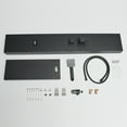 thumbnail image 4 of 4-Jet Rainfall Shower Panel System with Rainfall Waterfall Shower Head and Shower Wand With LED Light in Stainless Steel, 4 of 15