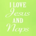 thumbnail image 5 of Wild Bobby I Love Jesus and Naps Inspirational/Christian Men Graphic Tee, Safety Green, 5X-Large, 5 of 5