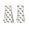 thumbnail image 7 of Honeii Dachshund On A Skateboard Print Women's Sleeveless Dress, Loose Fit Casual Dress for Women, Summer Fashion Dress, 7 of 7