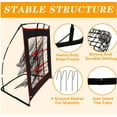 thumbnail image 6 of Gagalileo 9-Hole Baseball & Softball Pitching Net, Heavy-Duty Steel Frame Strike Zone Target, Portable Accuracy Trainer for Backyard Practice, 6 of 12