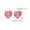 Pink, variant on HongMinWen Breast Cancer Awareness Stud Earrings For Women, Pink Ribbon Heart Earring Breast Cancer Survivor Gift Support Christmas Thanksgiving Holiday Jewelry
