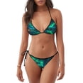 thumbnail image 1 of Disketp Northern Lights para Bañador de Dos Piezas para Mujer, Bikini Sexy Halter String, Conjunto de Bikini en Triángulo, 1 of 6