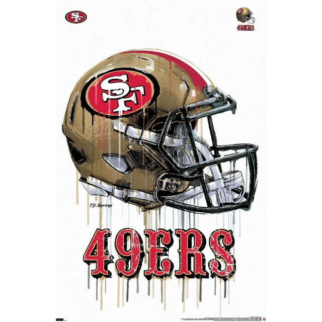 NFL San Francisco 49ers - Casque anti-goutte 20