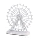 thumbnail image 4 of Figura Rueda Estatua Escultura Artesanía Modelo Rueda para Escritorio Cafetería Bar Turismo Blanco, 4 of 9