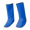 thumbnail image 1 of Polainas de soldadura, protectores ignífugos, polainas protectoras, protectores de botas, calzado de soldadura Azul, 1 of 8