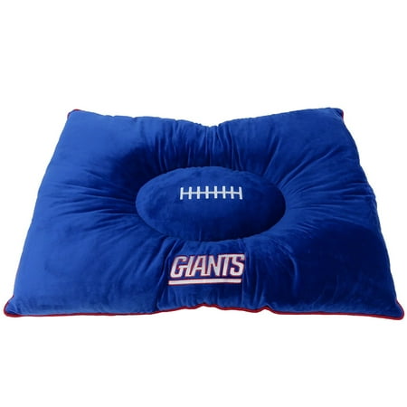 UPC: 0849790058552 | Pets First NFL New York Giants Pillow Bed Mattress – Premium Quality Soft & Cozy Plush! 20+ Teams! for PETS