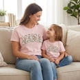 thumbnail image 5 of Mom and Baby Shirt, Raising A Wildflower Matching Family Shirts, Cute Floral Mama and Mini Outfit, Mother Daughter Gift, Birthday Gift for Mom, 5 of 7
