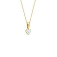 thumbnail image 1 of Birthstone Heart Pendant, 1 of 5