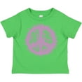 thumbnail image 3 of Inktastic Purple Peace Girls Toddler T-Shirt, 3 of 5