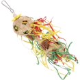 thumbnail image 2 of Delicate Multi Synthetic Hanging Parrot Toy for Decor with High Durability and Safety 6.5 x 4.3 Inches, 2 of 5
