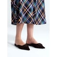 thumbnail image 2 of Free Assembly Women's Faux Suede Buckle Mules, 2 of 7