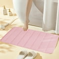 thumbnail image 4 of Spring Savings! PRETXORVE Bath Mats for Bathroom, Carpet Bedroom Mat Non Slip Bathroom Foot Mat Bathroom Quilted Absorbent Floor Mat Easy to Wash and Dry 40X60CM, 4 of 6