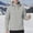 Gray, variant on Men's Hooded Long Sleeve Zip-Up Ski Full Zip Jacket Windproof Water-Resistant Breathable Drawstring Outdoor Activities Hiking