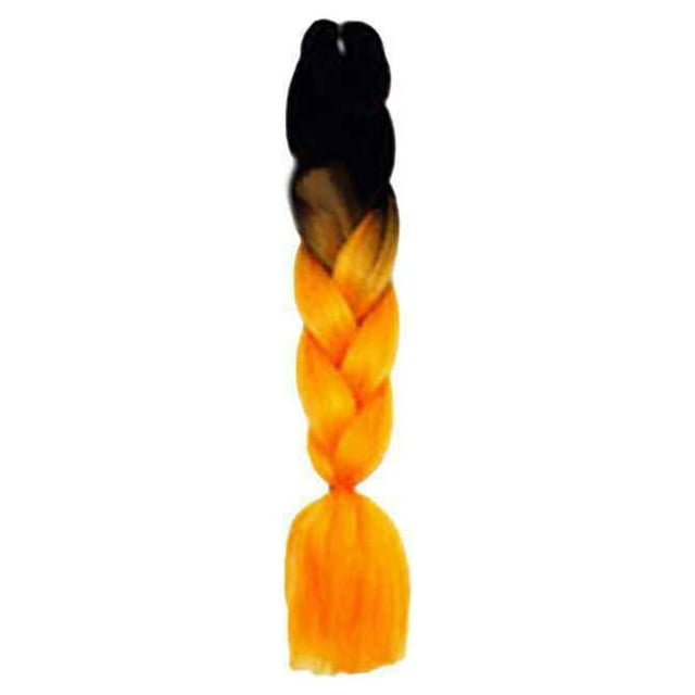 spellwife Gradient Color Women Braid Hair Large Braiding Hair Wigs High Temperature Fiber Synthetic Hair Extensions