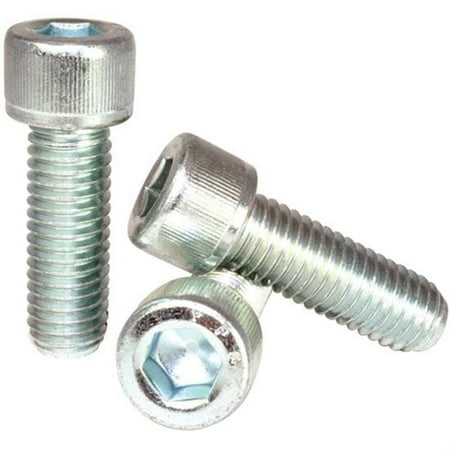 

Socket Head Cap Screws | Alloy Steel | Zinc Plated | Thread Diameter: 1/4 -28 x Length: 7/8 (Carton Size: 100) Fine Thread | Fully Threaded