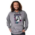 thumbnail image 4 of Popeye Blessed Cool Asian Inspired Men Big & Tall Graphic Hoodie Brisco Brands 4X, 4 of 5