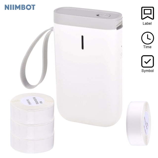 FlyFlise Niimbot Label Maker Machine Portable Thermal Label Printer Handheld Name Price Sticker Printer Pocket