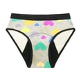 thumbnail image 1 of Fadeal Culotte Menstruelle Imperméable pour Femmes, Coton, Gris P, 1 of 2