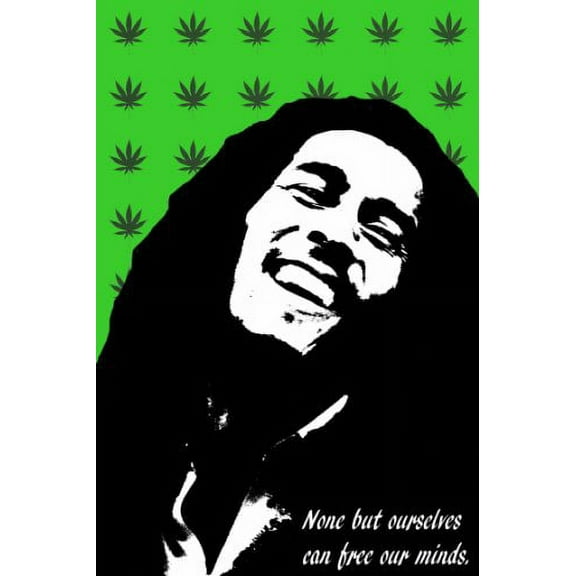 Bob Marley Poster Pop Art New 24x36