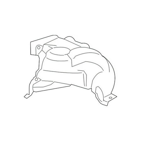 Genuine OE BMW Rear Fender Liner - 51-71-7-356-821