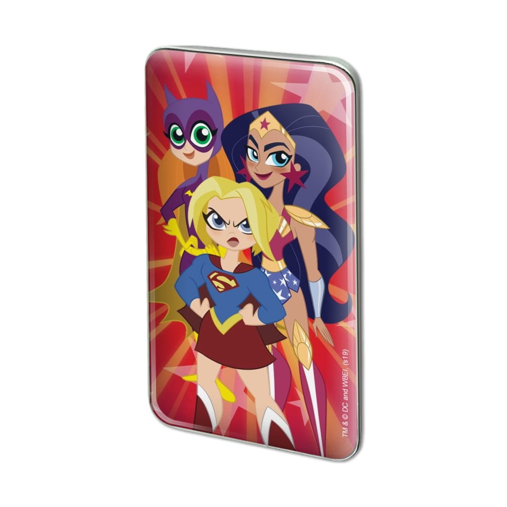 DC Super Hero Girls Girl Group Metal Rectangle Lapel Hat Pin Tie Tack Pinback