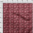 thumbnail image 3 of oneOone Georgette Viscose Red Fabric Abstracts Fabric For Sewing Printed Craft Fabric By The Yard 42 Inch Wide, 3 of 5