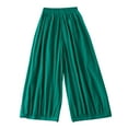 thumbnail image 2 of Kiplyki Fall Ladies Pants Women High Waist Cotton Linen Bloomers Loose Wide Leg Pants Pants, 2 of 7