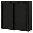 thumbnail image 2 of AGASY Shoe Rack Portable Storage Free Standing Shoe Organizer with Non-Woven Fabric Cover (Black), 2 of 4