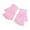 Pink, variant on HNMKIU Thermal Knitted Half Finger Hand Mittens For Kids And Adults Winter Warm Fingerless Gloves For Cold Weather Indoor Outdoor Use White,One Size