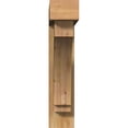 thumbnail image 2 of Ekena Millwork 6"W x 28"D x 28"H Imperial Block Rough Sawn Bracket w/ Offset Brace, Western Red Cedar, 2 of 25