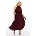 thumbnail image 2 of June & Vie Women's Plus Size Ruffle Detail Maxi Dress, 2 of 5