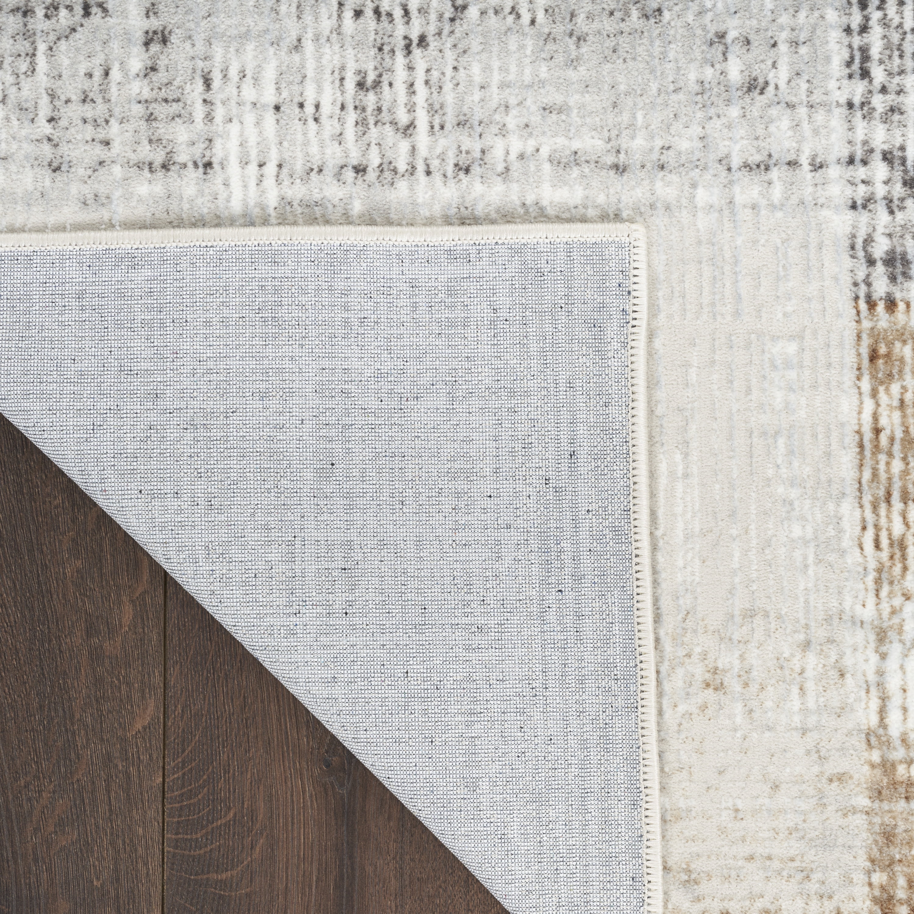 Inspire Me! Home Décor Iliana Modern Grey 3'11" x 5'11" Area Rug (4x6)