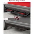 thumbnail image 6 of Telyswee Running Boards for 2019-2024 Dodge Ram 1500 Crew Cab(New Body Only), Bolt-on Side Steps Nerf Bar, 6 of 8