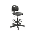 thumbnail image 2 of Safco, Soft Tough Economy Workbench Drafting Chair, 1 Each, Black, 2 of 8