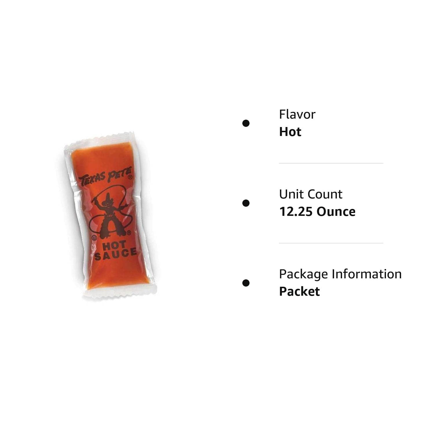 Texas Pete Hot Sauce, 7-Grams Packets (200 Count)
