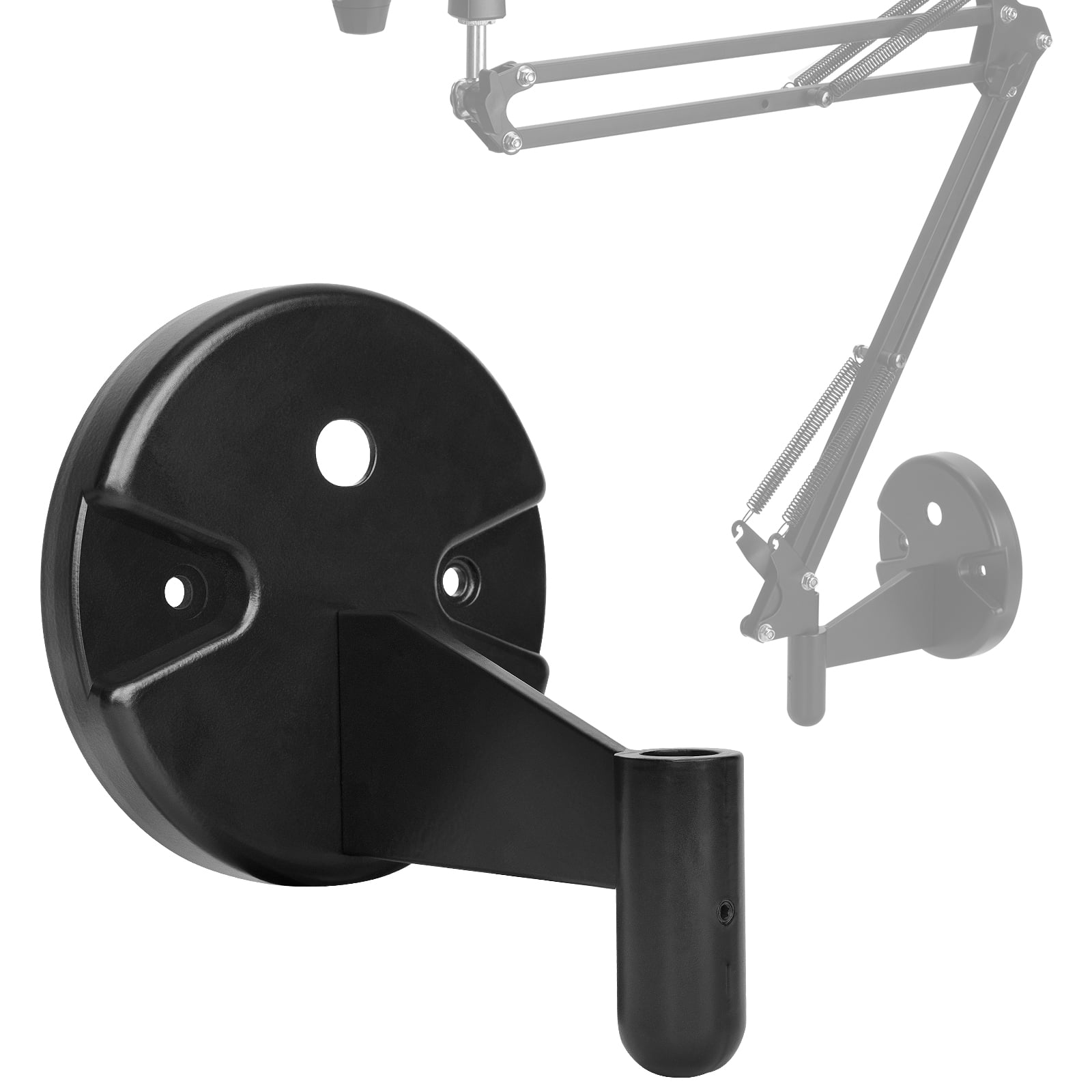 Geekria for Creators Microphone Boom Arm Wall Mount Adapter, Wall Mount